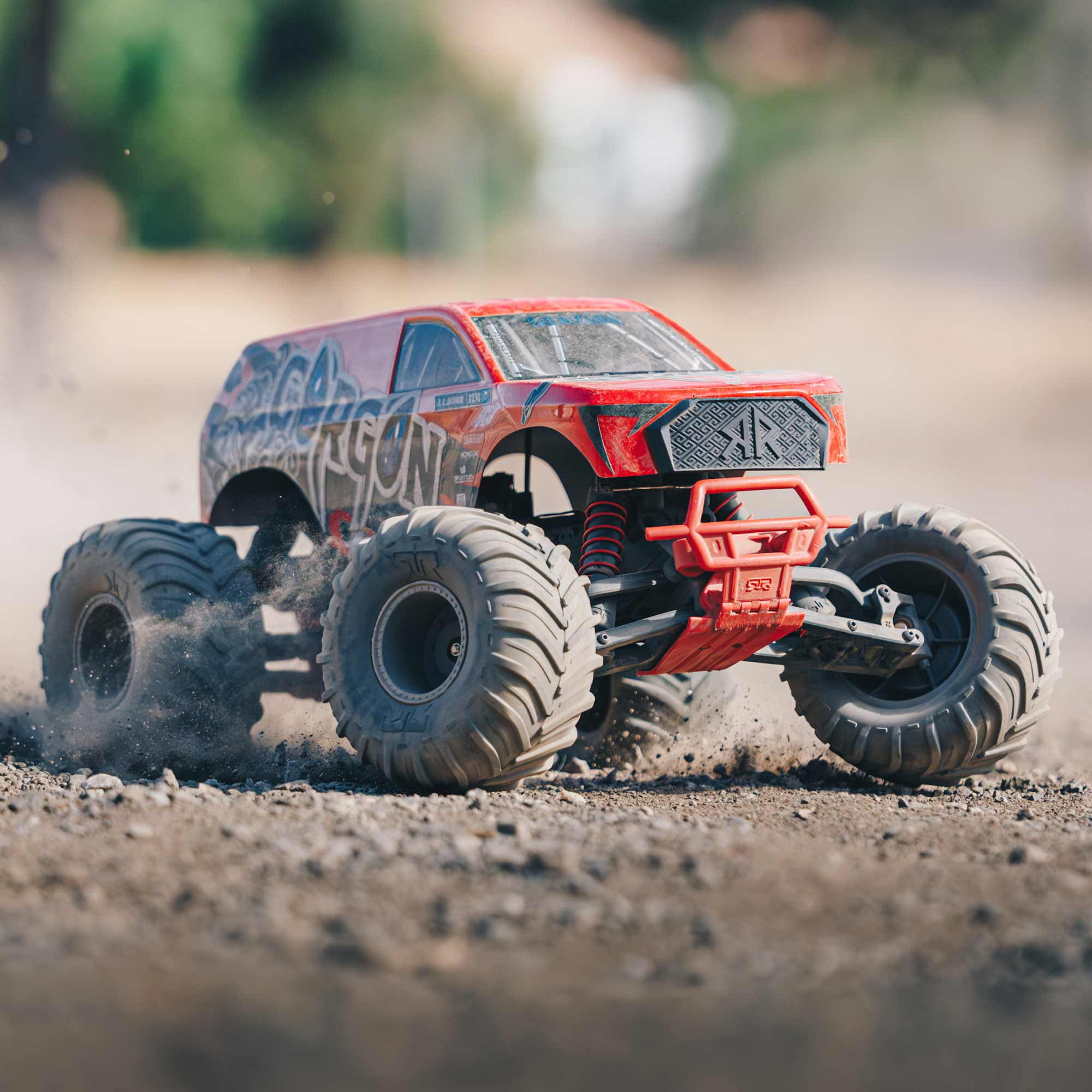 ARRMA GORGON 2 Wheel Drive MT 1/10 RTR Smart 3300 7C S120 USB Red ARA3230ST2