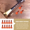 thumbnail image 3 of KAKOWELY 10Pcs Suona Reeds Suona Introductor Reeds Creative Suona Reeds Suona Accessories,0.79X"X0.31"X0.2", 3 of 5