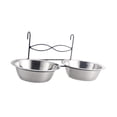 thumbnail image 3 of balikha Cat Bowl Cat Dish Feeder Cat Food Bowl Dog Treat Dish Sturdy Hanging Pets Bowl Water Bowl for Dog Cage Small Dog Crate Poodle, 3 of 9