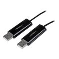 thumbnail image 3 of StarTech.com 2 Port USB Keyboard Mouse Switch Cable w/ File Transfer for PC and Mac�� - USB File Transfer Cable - Dual Port USB KM Switch (SVKMS2) - Direct connect adapter - USB 2.0 - USB 2.0 - black, 3 of 4