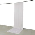 thumbnail image 3 of Efavormart White 4-Way Stretch Spandex Drapery Panel with Rod Pockets, Photography Backdrop Curtain - 5ftx14ft, 3 of 9