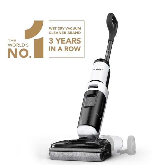 Tineco iFloor 5 Stretch Cordless Wet Dry Vacuum Cleaner, Vacuum & Mop in One, 180° Lay-Flat Cleaning, Up to 45-Min Runtime, Quiet Self-Cleaning and Drying for Hard Floors