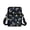 Sparkle Dragonfly Pattern, variant on Psesaysky Christmas Two Layer Crossbody Bag Featuring Black Cat Book Tree, Compact Messenger Purse for Women and Men, Travel and Shopping Shoulder Bag