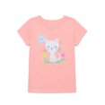 thumbnail image 3 of Garanimals Toddler Girl Assorted T-Shirt Multipack, 4-Pack, Sizes 18M-5T, 3 of 5