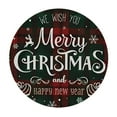 thumbnail image 4 of HAOXIT Round Table Cloth Christmas Buffalo Plaid Tablecloth Elastic Edge Fitted Table Cover Fits Round Tables 38"-42, 4 of 8