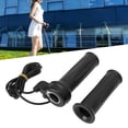 thumbnail image 1 of Electric Scooter Handle Grips, Bike Full Twist Throttle Handle 1 Pair Wide Voltage Compatibility Plastic  for Modification, 1 of 8