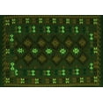 thumbnail image 1 of Ahgly Company Indoor Rectangle Southwestern Green Country Area Rugs, 3' x 5', 1 of 1