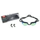 thumbnail image 2 of Gafas De Natación Para Carreras, Lentes De PC Con Revestimiento De Color, Gafas De Natación Con 2 Soportes Para La Nariz Para Bucear Bajo El Agua, 2 of 7