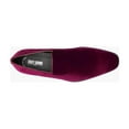 thumbnail image 5 of Stacy Adams Savion Plain Toe Velour Slip On Party Shoes Cranberry 25613-608, 5 of 7