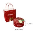 thumbnail image 3 of Qumonin 5pcs Christmas Cookie Tins - Metal Gift Box for Holiday Party, 3 of 4