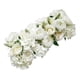 thumbnail image 1 of Paneles de pared de flores Paneles de pared artificiales 3D, arreglos florales de rosas de seda, artesanías florales para boda, Día de San Valentín, decoración de Blanco A 50cmx22cm Fanmusic Paneles de pared de flores, 1 of 7