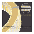 thumbnail image 2 of Lámpara Colgante De Techo Cristal Decorativa Moderna Comedor Malubero Dorado, 2 of 5