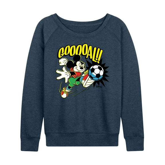 Disney - Goooal - Women's Lightweight French Terry Long Sleeve Shirt