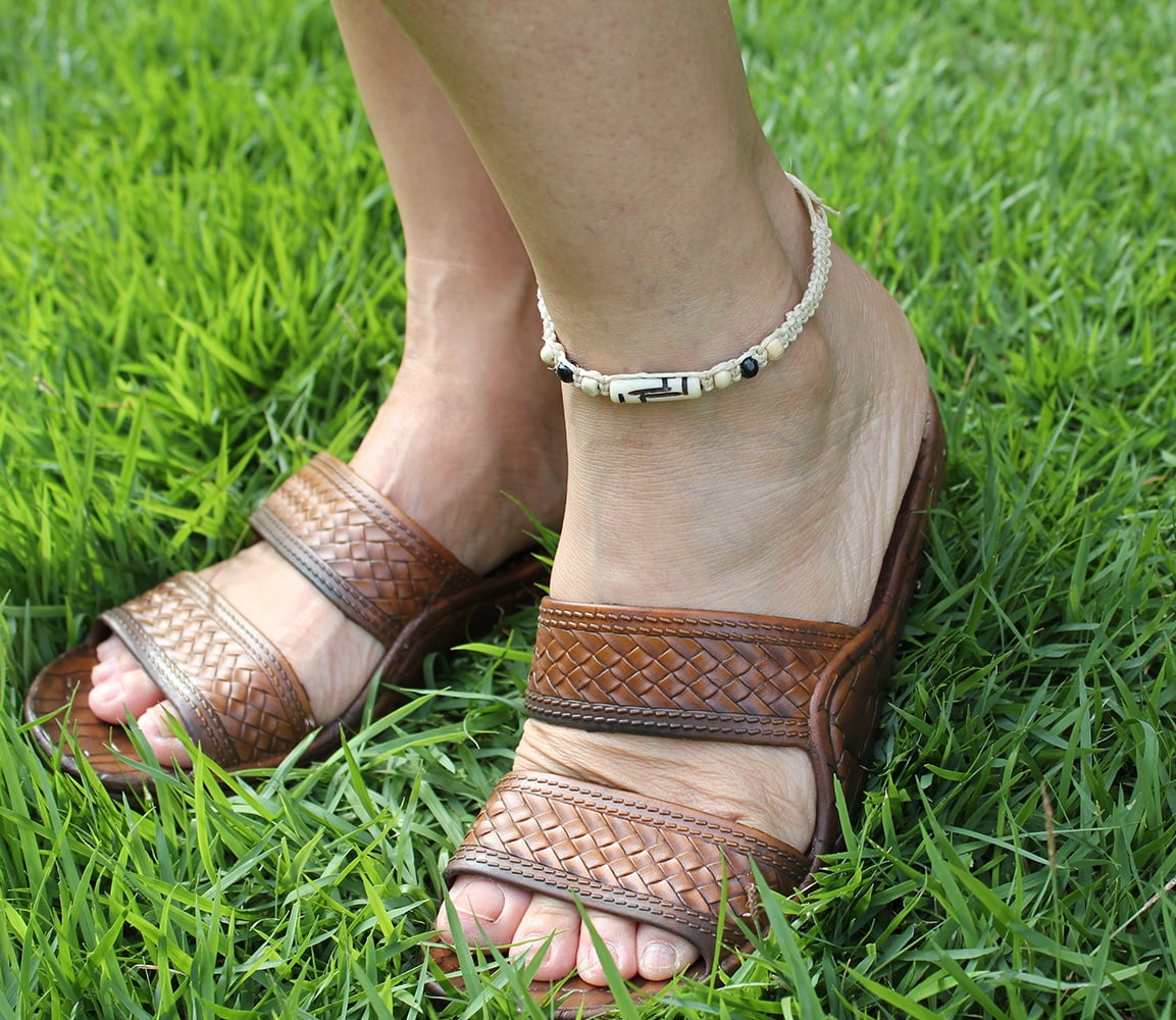 brown jesus sandals
