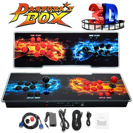 DODOING 2 Players Pandora's 12th generation Box 3D Home Arcade Game Console 10000 Games Newest System with Advanced CPU Full HD HDMI/VGA/USB/ PS4 with WIFI
