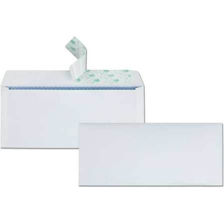 9 Replacement Strips - Quality Park Redi Strip Security Tinted Envelope, #10, 4 1/8 x 9 1/2, White, 30/Box
