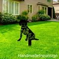 thumbnail image 3 of Handmadetneonsign Beagle Dog Metal With Stake, Beagle Dog Metal Name Sign Stake, Dog Metal Stake Decor 66528, 3 of 5