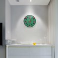 thumbnail image 5 of Yayeee Wall Clock Battery Operated 9.5" Silent Quartz Non-Ticking for Living Room Decor, Christmas Trees, 5 of 8