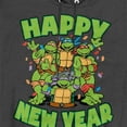 thumbnail image 2 of Teenage Mutant Ninja Turtles Happy New Year Group Unisex Adult Pull-Over Heather Hoodie, 2 of 3
