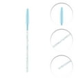 thumbnail image 3 of Unique Bargains 50 Pcs Portable Silicone Eyelash Brush for Bathroom Blue Plastic Silicone, 3 of 5