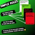 thumbnail image 5 of Arriesgarlo o beberlo - Divertido juego de beber para la noche de juegos universitaria previa al juego - 150 desafíos divertidos, desafíos y preguntas divertidos - Tarjetas de regalo de juegos de fies, 5 of 5