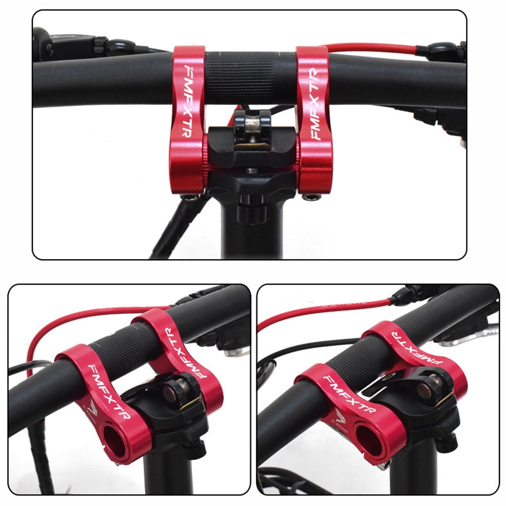 Bicycle Handlebar Extension Aluminum Alloy Adjustable Double Stem 25.4mm Ultra light Folding Bike Stem Riser Walmart