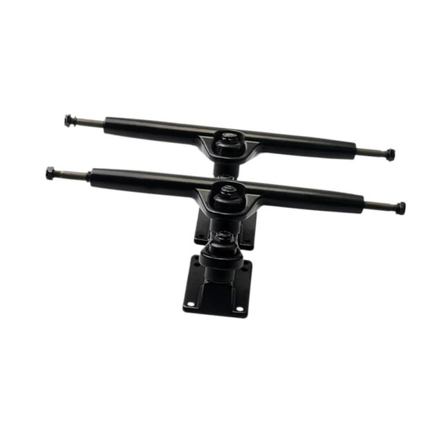 Almencla Camion de Planche à Roulettes Portable Léger Longboard Camions pour Croisière Descente 7 Pouces