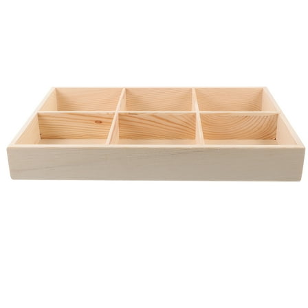 Tea Bag Organizer for Cabinet Storage Sugar Packets Small Condiment Easy Clean Office Wood