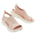 thumbnail image 3 of Womens Open Toe Ankle Strap Platform Wedge Sandals Casual Comfortable Summer Dressy Shoes, 3 of 6