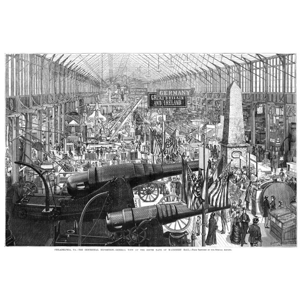 Machinery hall centennial exposition 1876 philadelphia essay 06 image