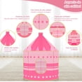 thumbnail image 4 of Tienda Juguete Juego Casa Niñas Plegable Portátil Luz Modelo Rosa, 4 of 4