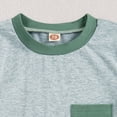 thumbnail image 6 of Hessimy Infant Boy Romper Baby Boys Solid Color Bodysuit Toddler Ruffle Jumpsuit Shirts Casual Tops Baptism Shirt,Trendy(Light Gray,6-12 Months), 6 of 8