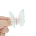 thumbnail image 3 of Unique Bargains 1 Pair Shoelace Charms Embroidered Butterflies Fashion Shoe Accessories Green, 3 of 5