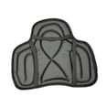 thumbnail image 1 of Almohadilla para Silla de Montar shamjiam Cojín Antideslizante Negro, 1 of 8