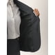 thumbnail image 5 of Conjuntos de traje para mujer INSPIRE CHIC, blazers de manga larga y falda lápiz, dos piezas, atuendos de trabajo, gris oscuro, L, 5 of 6
