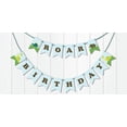 thumbnail image 6 of Inkdotpot Birthday Party DecorationsHappy Birthday Party GarlandBaby Boy DinausourPennant Banner Flag, 6 of 7