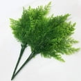 thumbnail image 2 of Artificial Weeping Willow, Plastic Plants Greenery Leaves Fake Hanging Vine Faux Ivy Garland UV Resistant for Home Indoor Outdoor Garden Door Wall Baskets Wedding Party Table Decor Decoration - 4 Pcs, 2 of 5