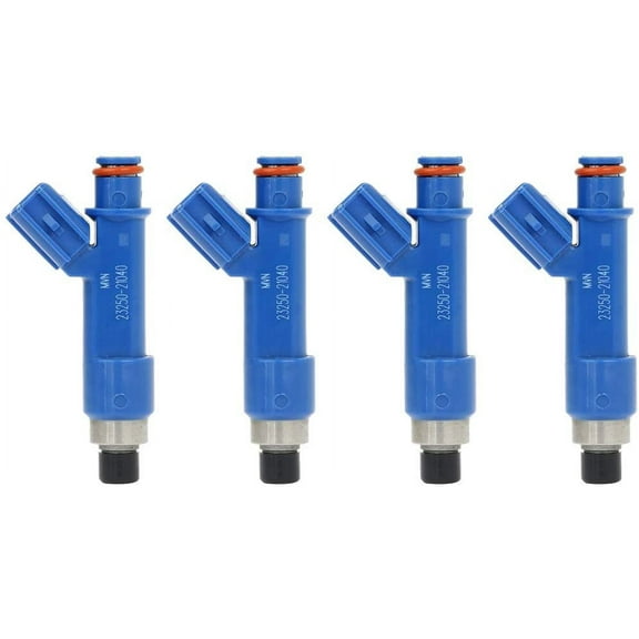 Fuel Injectors ECCPP 4 pcs 12 Holes Fuel Injector Kit FJ806 fit for 2006 2007 2008 2009 2010 2011 2012 2013 2014 for Toyota Yaris