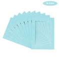 thumbnail image 2 of Aqua Blue Acid Free 18x24 Picture Frame Mats with White Core Bevel Cut for 12x18 Pictures - Fits, 2 of 3
