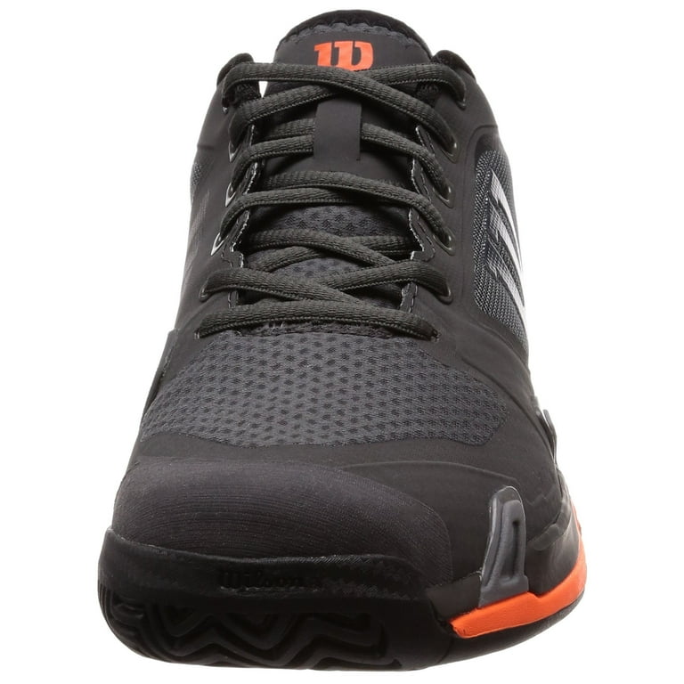 Men's Wilson Rush Pro 2.5 Tennis Shoe (Magnet/Black/Shocking