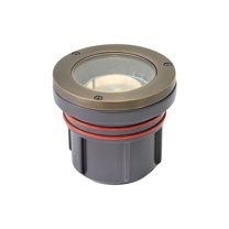 Hinkley Lighting - 12W 1 LED Flat Top Well Light In Transitional-4 Inches Tall