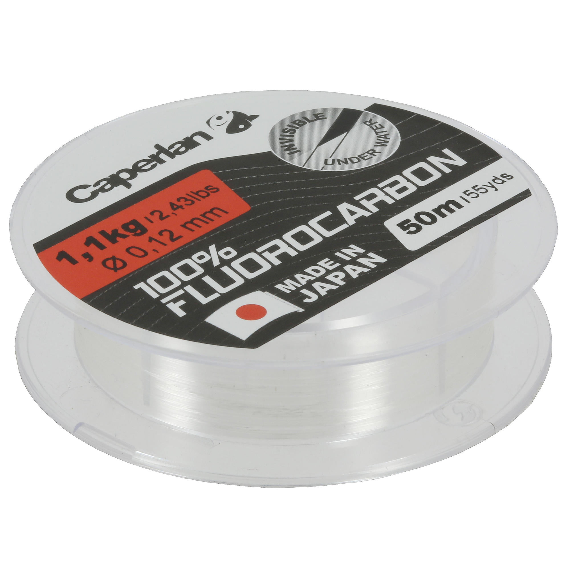 60lb Test 25yds Tsunami Pro Crystal Clear Fishing Line-100% Fluorcarbon Leader 