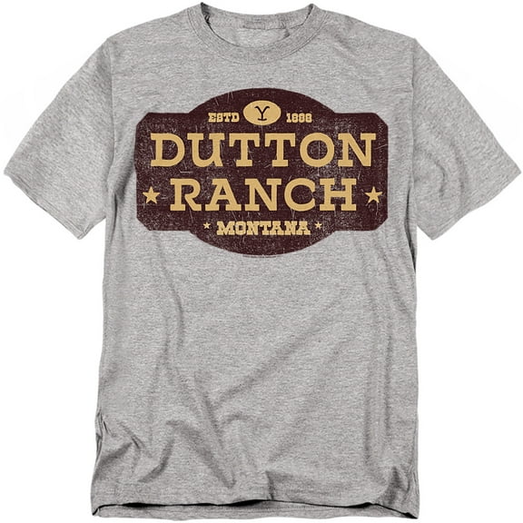 Yellowstone T-Shirt Distressed Dutton Ranch Unisex Graphic Tee for Men & Women