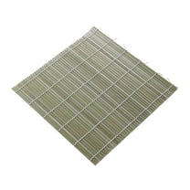 Sushi Rolling Mat for Home & Commercial Use | Non-Stick Bamboo Sushi Maker with Curtain | Easy Clean Sushi Roller for Beginners & Professionals | White & Blue