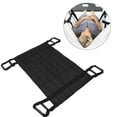 thumbnail image 4 of Almohadilla de desplazamiento impermeable para pacientes ancianos cojín de cama de transferencia giratoria con asas (negro), 4 of 8