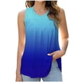 thumbnail image 1 of Débardeur pour Femmes Imprimé Pull-Over Mode Décontracté Col Rond, 1 of 3