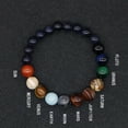 thumbnail image 6 of Zeeyh Unquie Solar System Eight Planet Themed Natural Stone Beaded Bracelet, 6 of 9