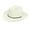 #335-White, variant on Roncen Women's Floppy Packable Straw Hat Beach Cap Newsboy Fedora Sun Hat, Big Brim, Adjustable Chin Strap