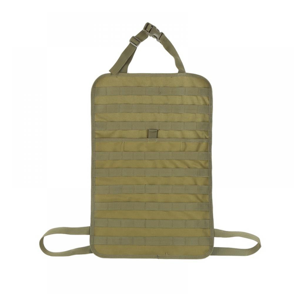 Details about   MOLLE Car Seat Back Organizer Tactical Panel Vehicle Cover Protector Storage Bag 