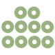 thumbnail image 1 of Arandela de Bloqueo de Correa de Goma Sunnimix de 10 Piezas para Bajo de Guitarra Eléctrica Acústica Verde, 1 of 8